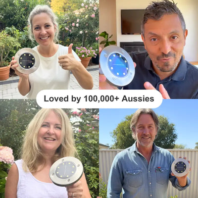 SolaGarden™ LED Ground Light Pack