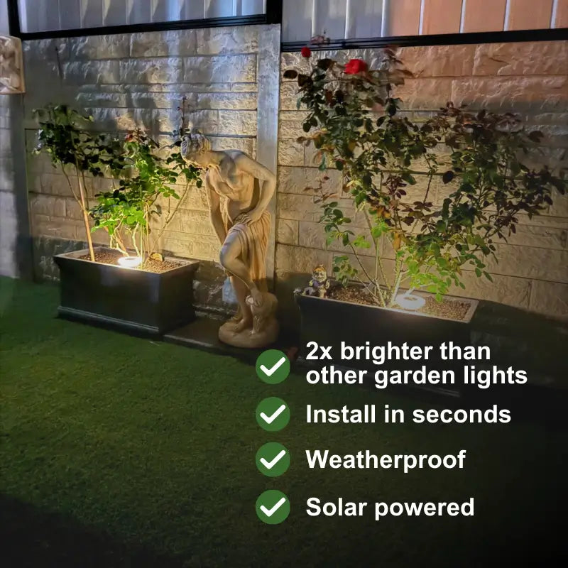 SolaGarden™ Round Recessed Lights