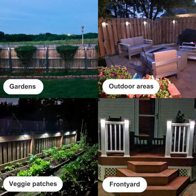 SolaGarden™ Fence Lights