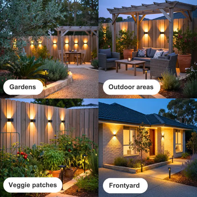 SolaGarden™ LED Wall Lights