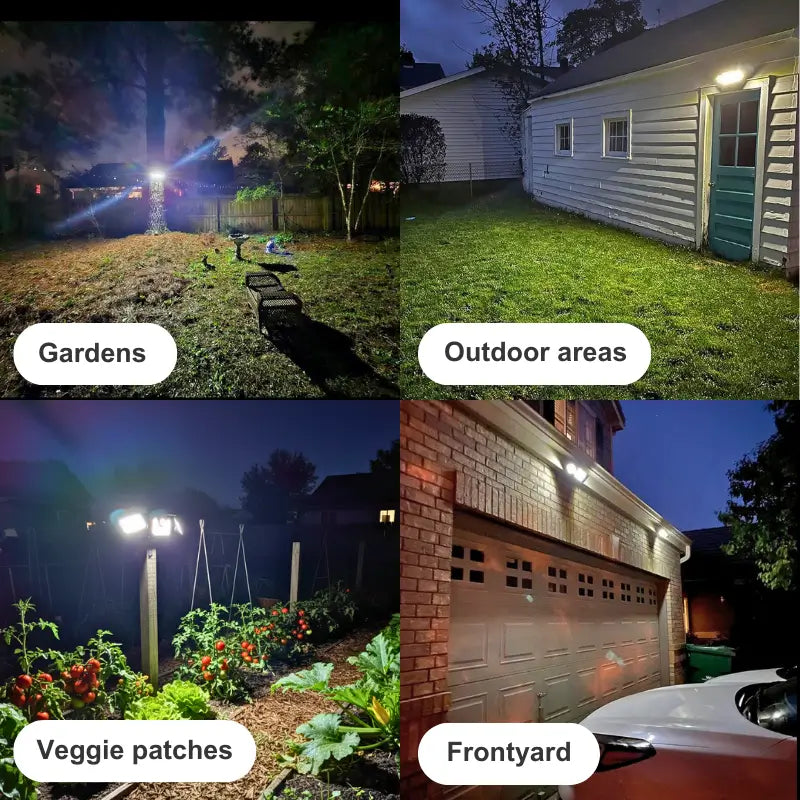 SolaGarden™ 3 Head Motion Light