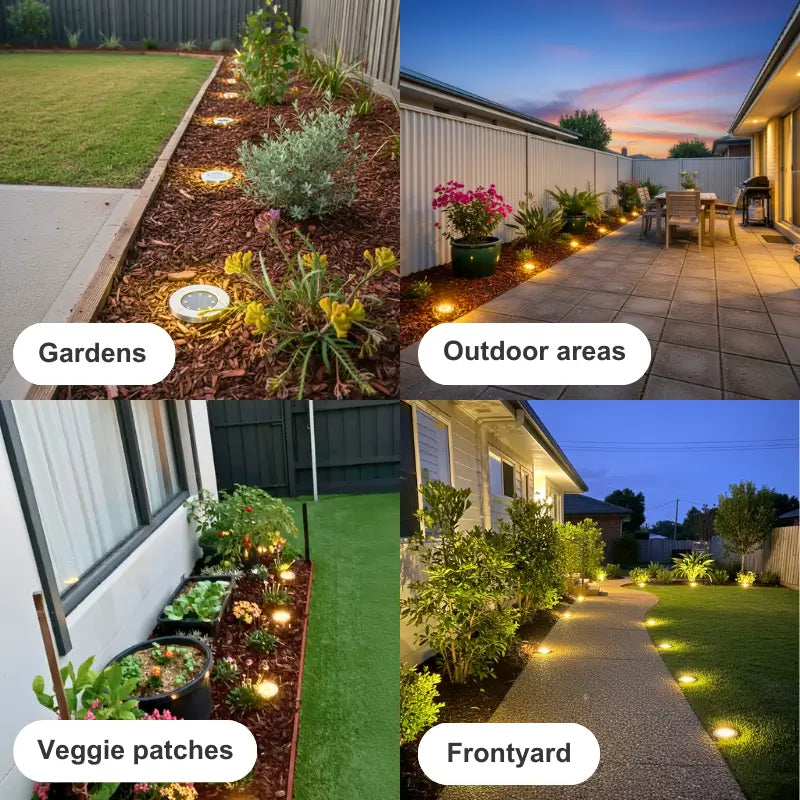 Python Pack Ground Light Solar Ground Light Pack - Solar Garden Lights Australia
