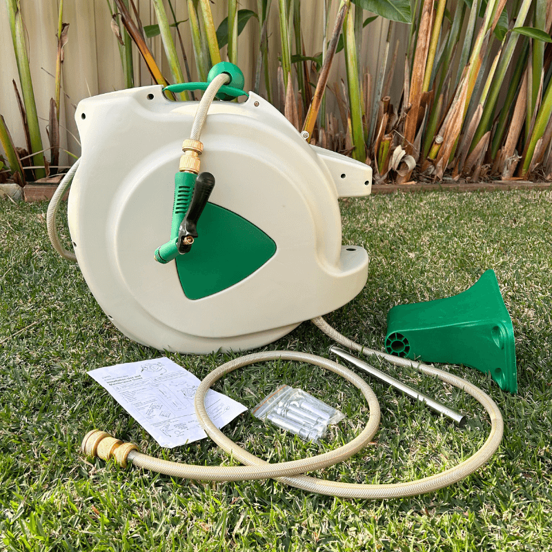 SolaGarden™ Retractable Hose Reel