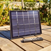 Festoon Solar Panel & Remote