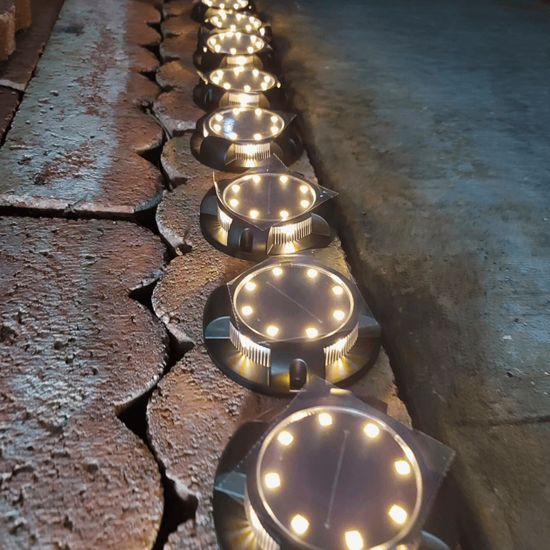 Python Pack Ground Light Solar LED Ground Light Pack - Solar Garden Lights Australia