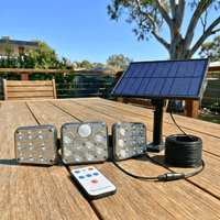 SolaGarden™ 3 Head Motion Light