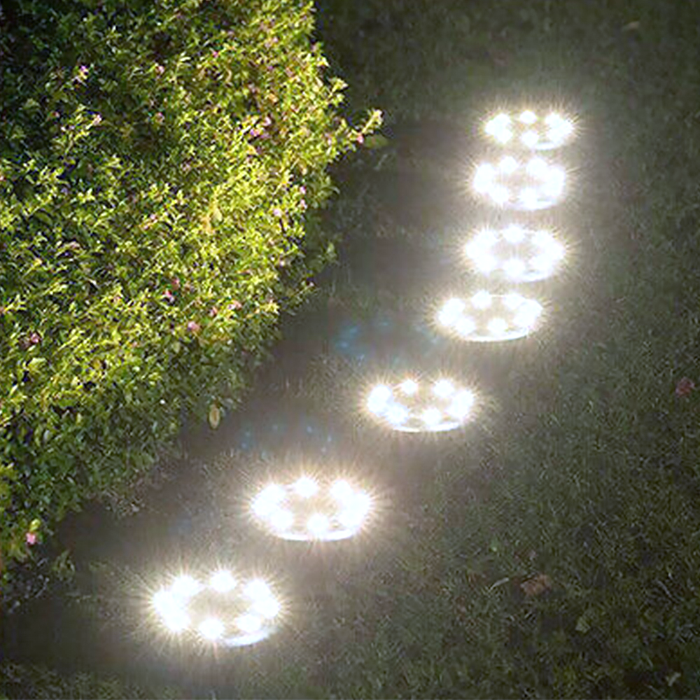 Led Ground Colour Solar Ground Lights GardenBrite™ Solar Ground Light Pack